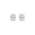 Ari Oval (earrings - whitegold)