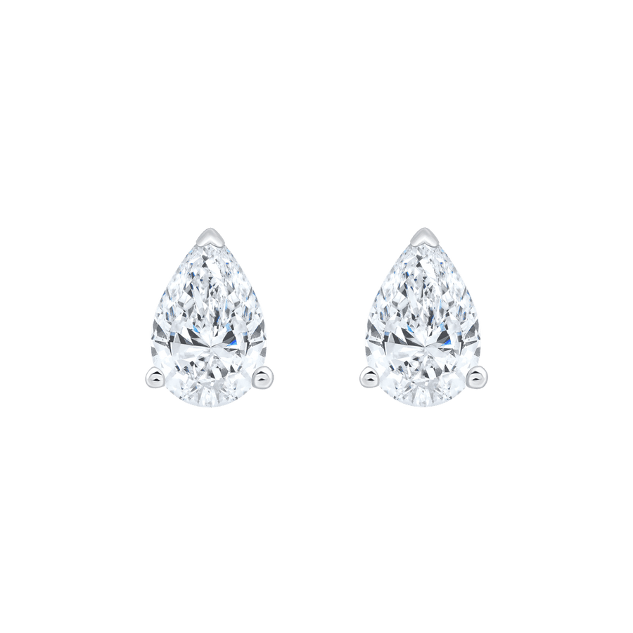 Ari Pear (whitegold - earrings)