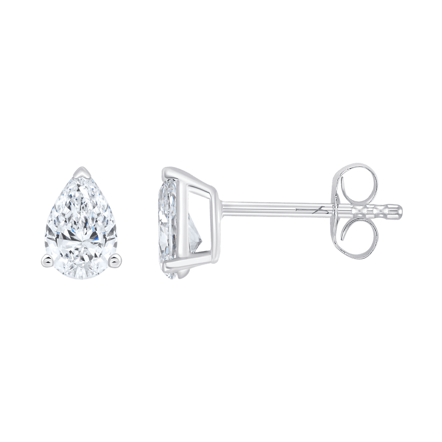 Ari Pear (whitegold - earrings)
