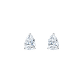 Ava Pear (earrings - whitegold)