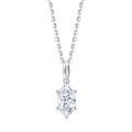 Ari Marquise (necklace - whitegold)