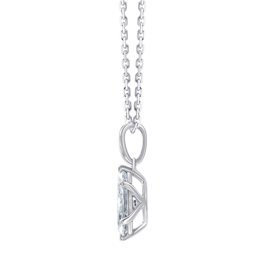 Ari Marquise (necklace - whitegold)