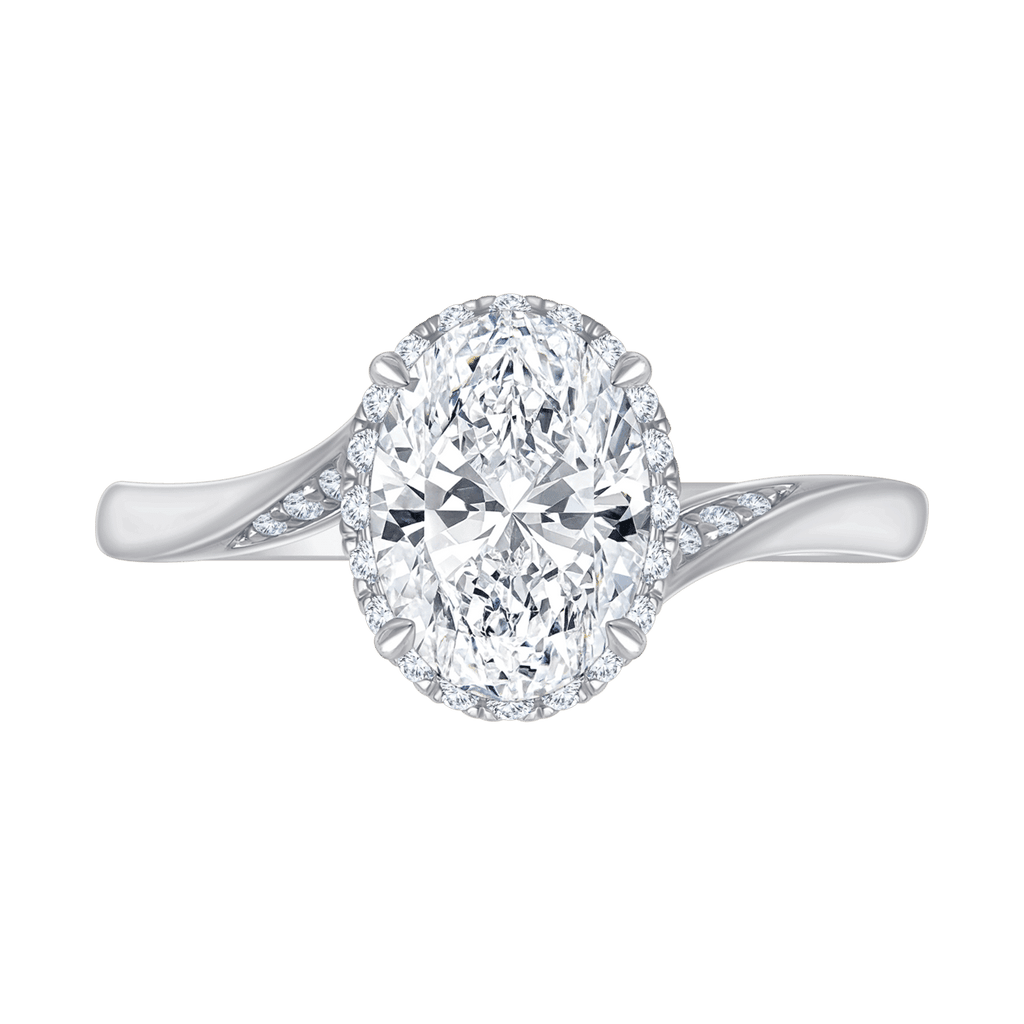 Amalia (oval - whitegold)