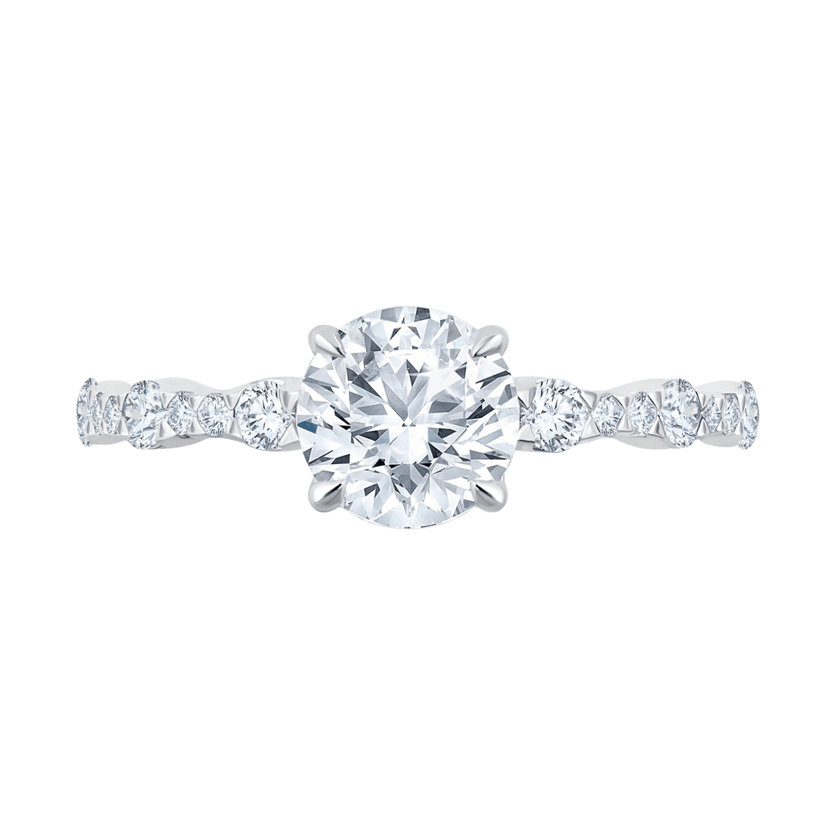 Adelaine (round - whitegold)