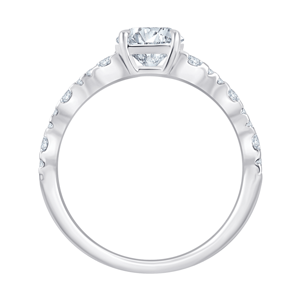 Adelaine (round - whitegold)
