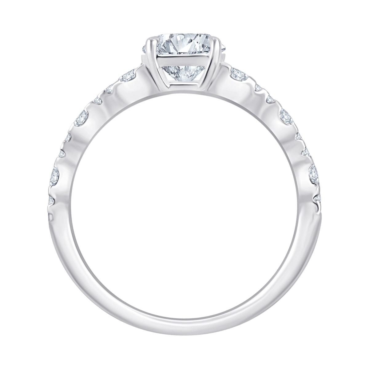 Adelaine (round - whitegold)