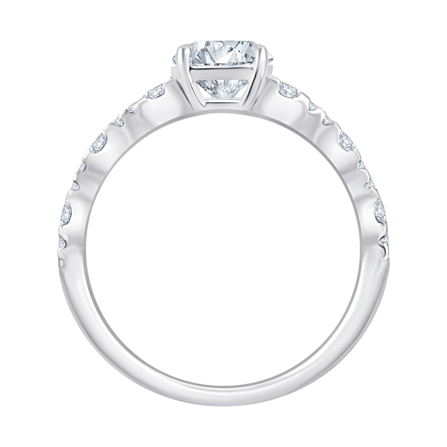 Adelaine (round - whitegold)