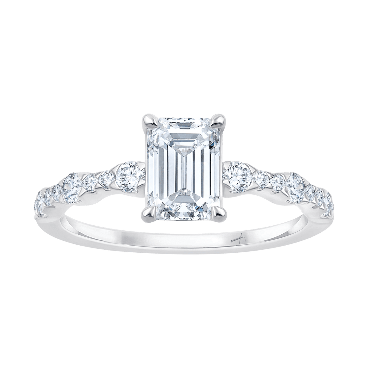 Adelaine (emerald - whitegold)