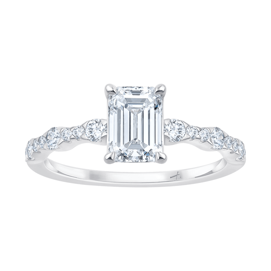 Adelaine (emerald - whitegold)