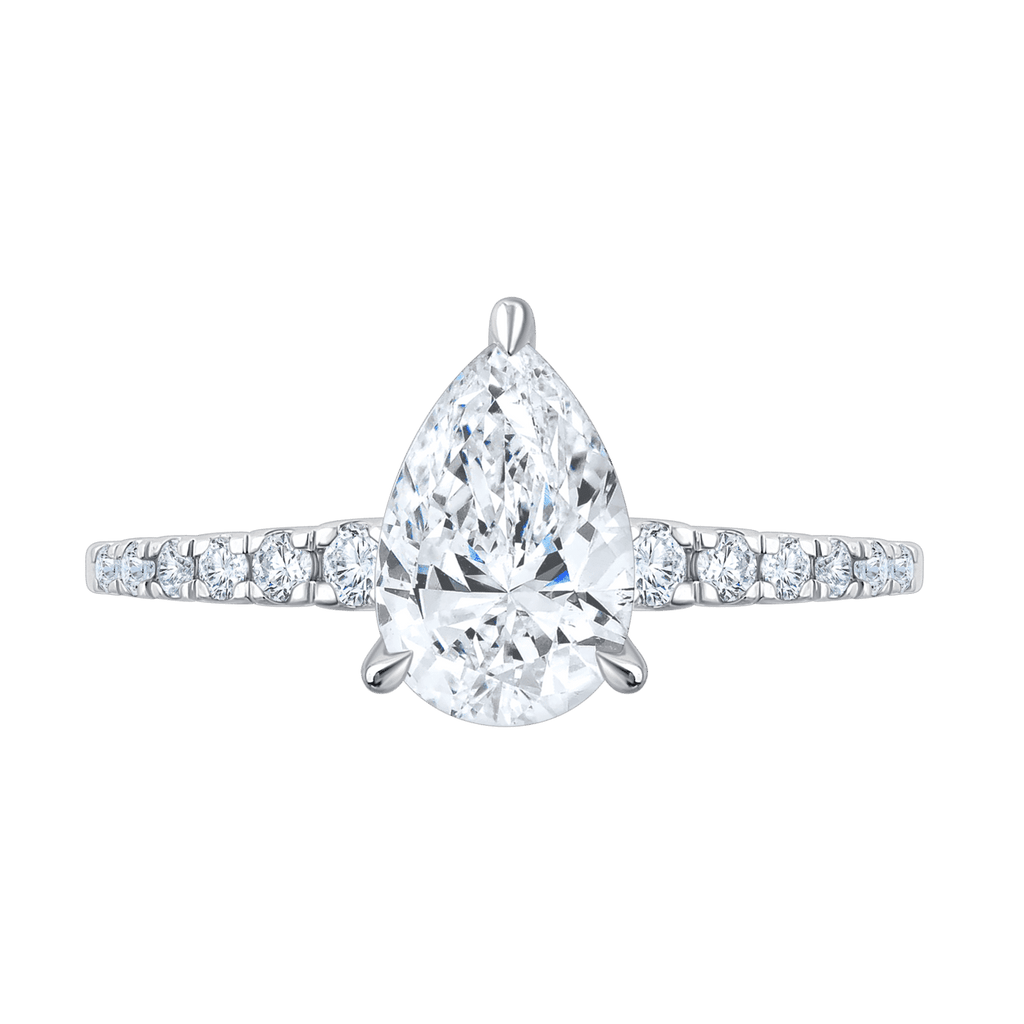 Aveline (pear - whitegold)
