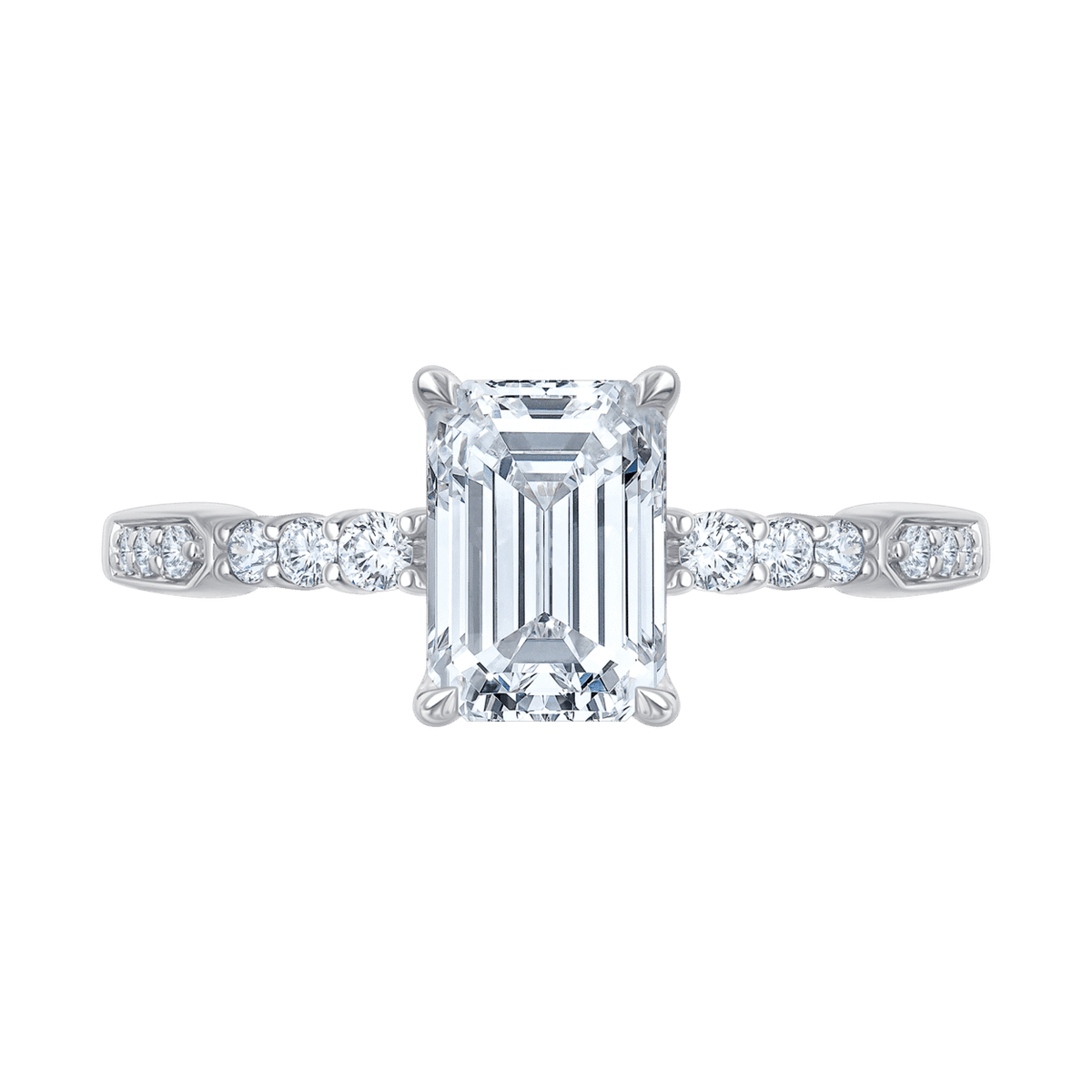 Angelina (emerald - whitegold)