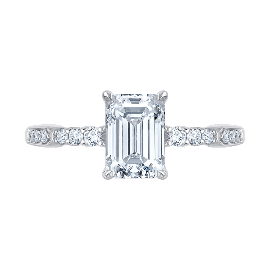 Angelina (emerald - whitegold)