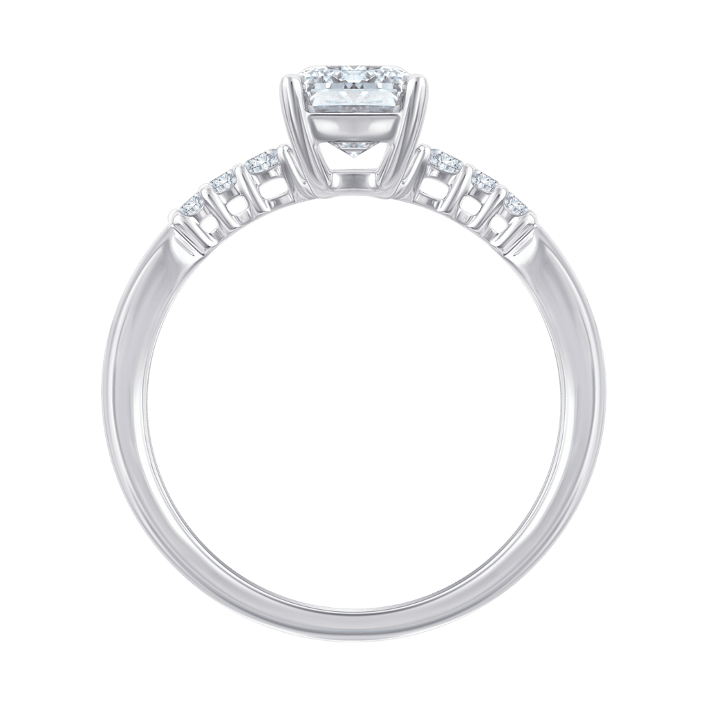 Angelina (emerald - whitegold)
