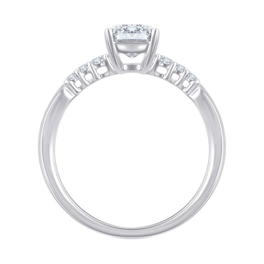 Angelina (emerald - whitegold)