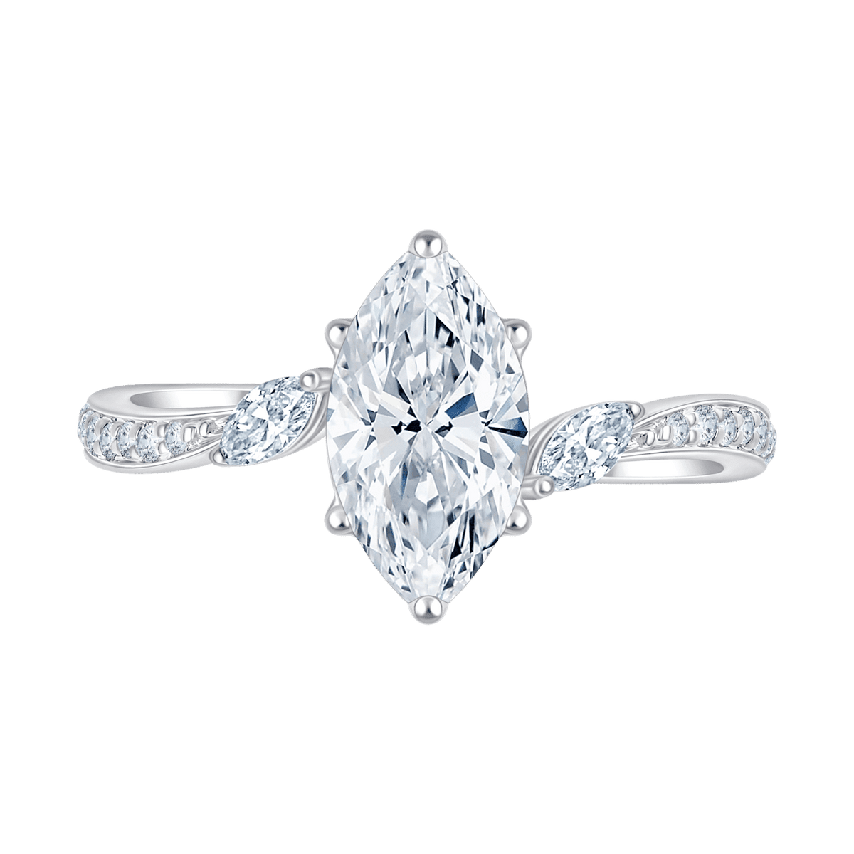 Anastasia (marquise - whitegold)