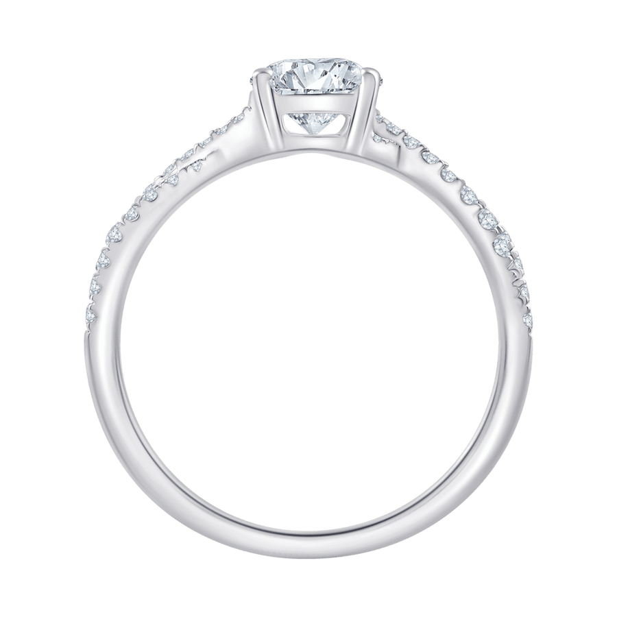 Apoline (pear - whitegold)