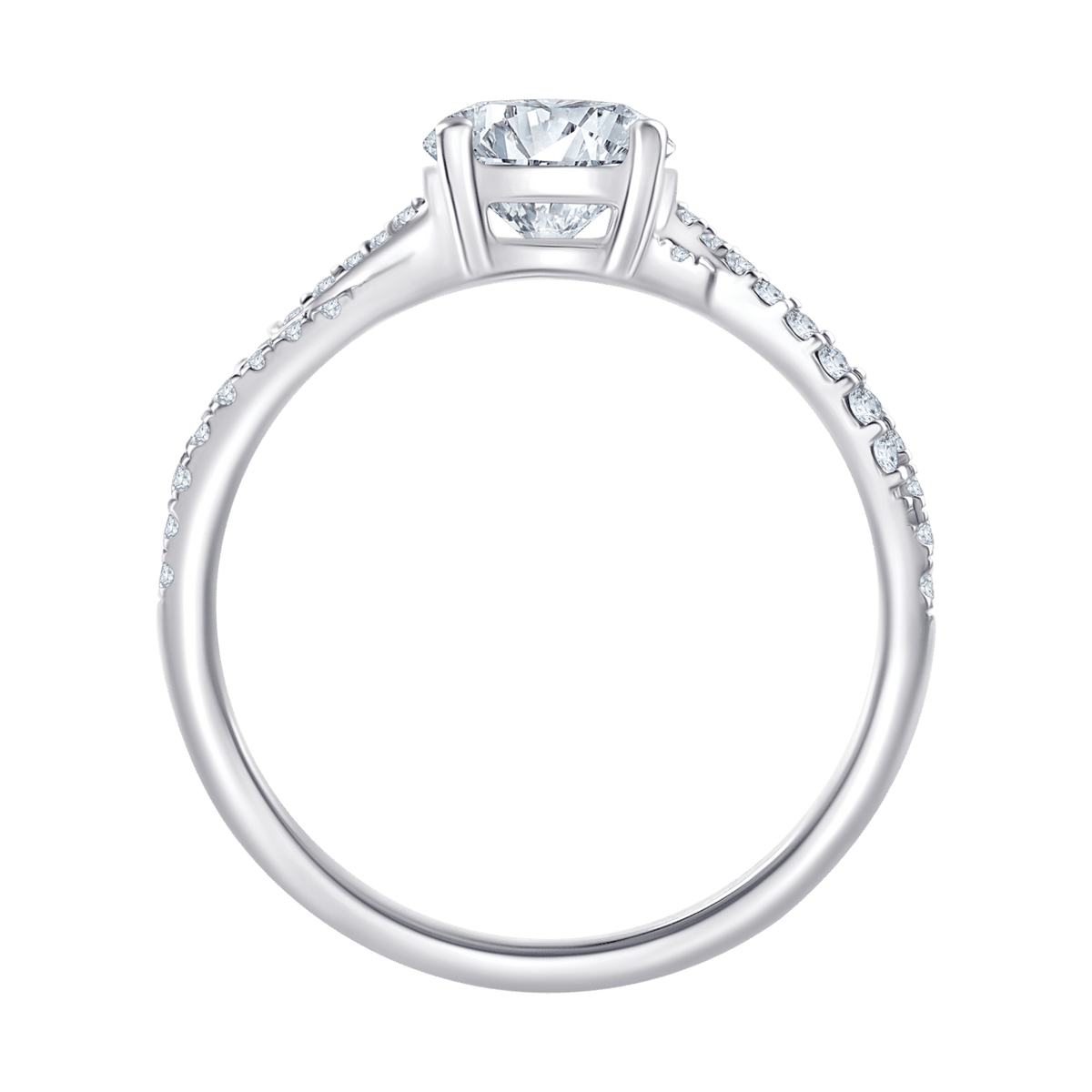 Apoline (round - whitegold)
