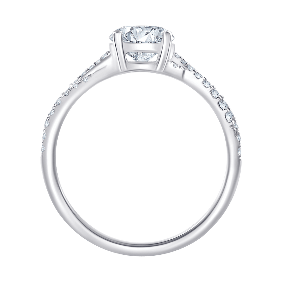 Apoline (round - whitegold)