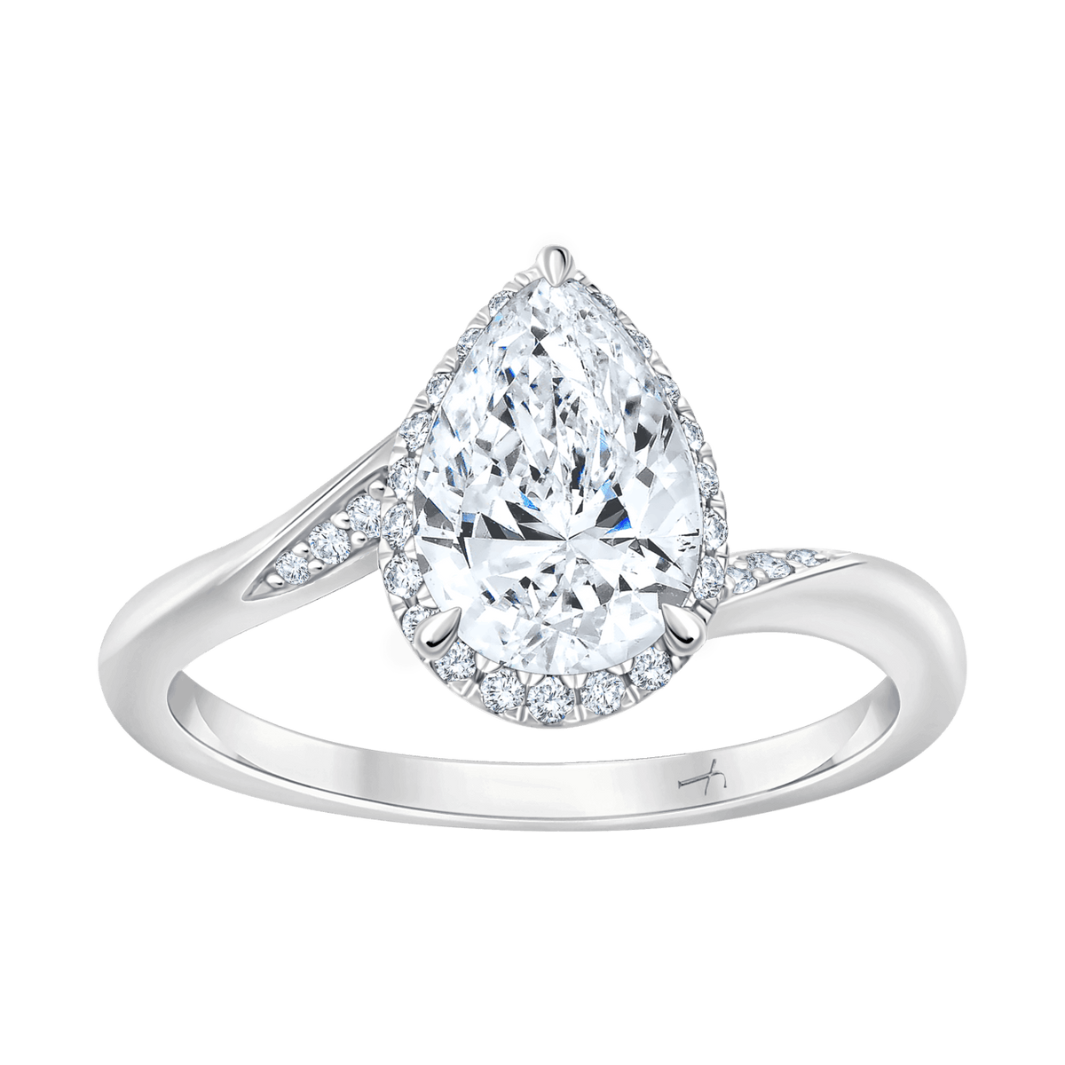 Amalia (pear - whitegold)