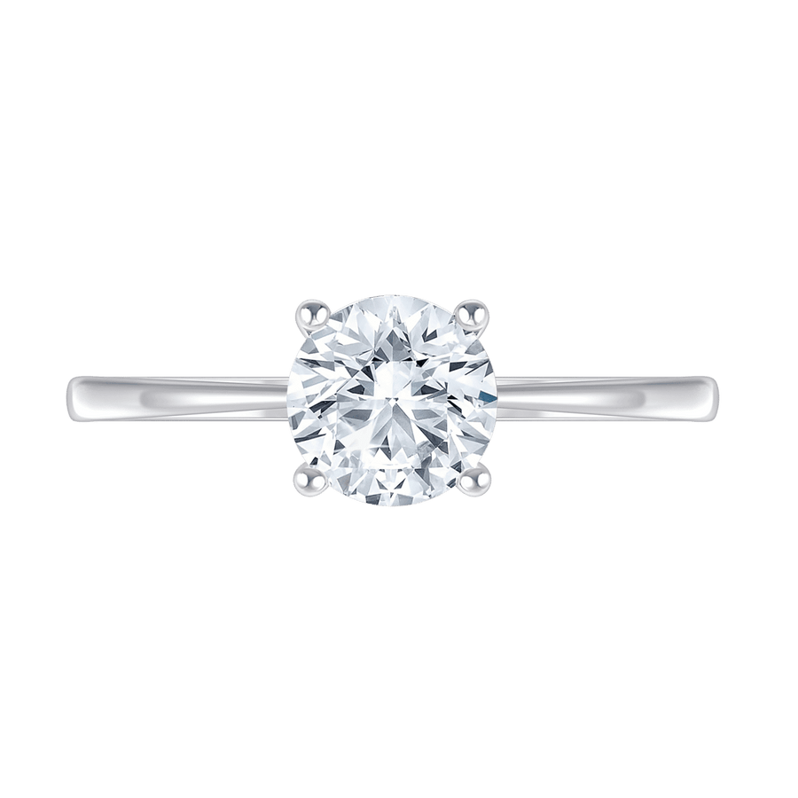 Ami Round (whitegold)