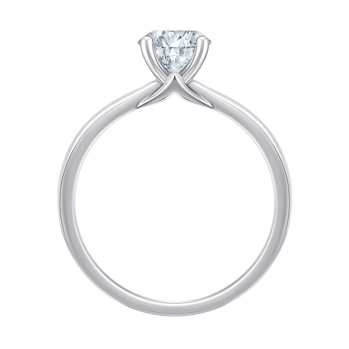 Ami Round (whitegold)