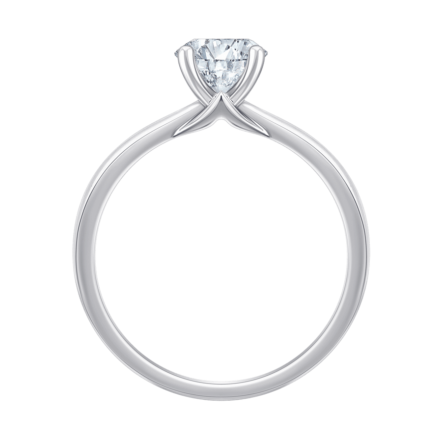 Ami Round (whitegold)