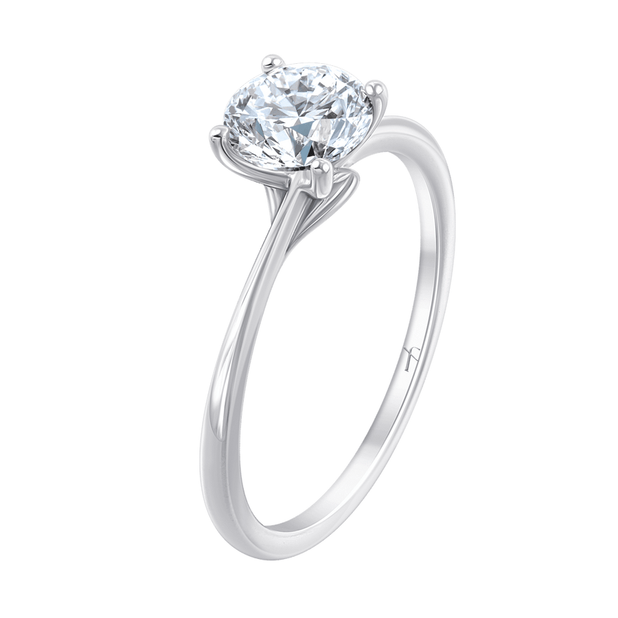 Ami Round (whitegold)