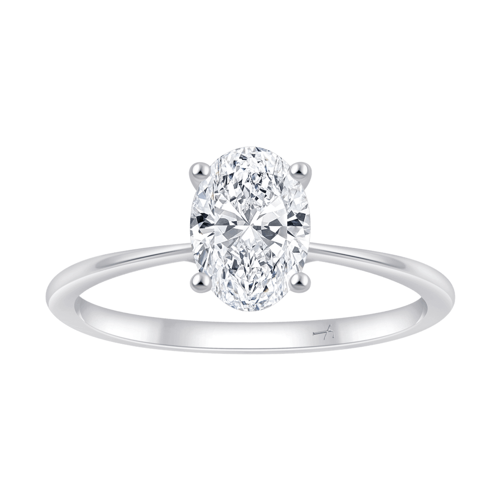 Ami Oval (whitegold)
