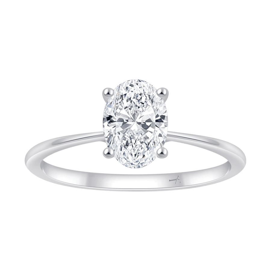 Ami Oval (whitegold)