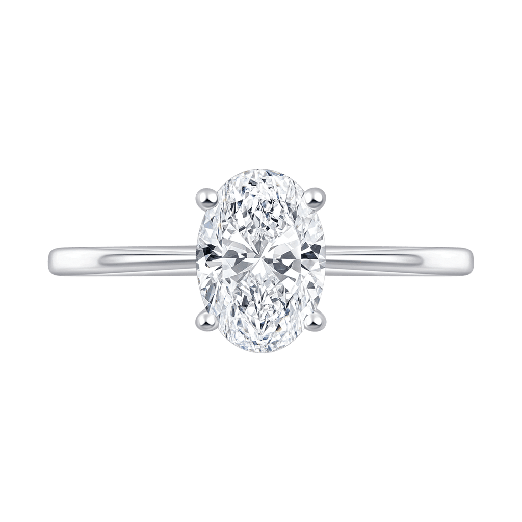 Ami Oval (whitegold)