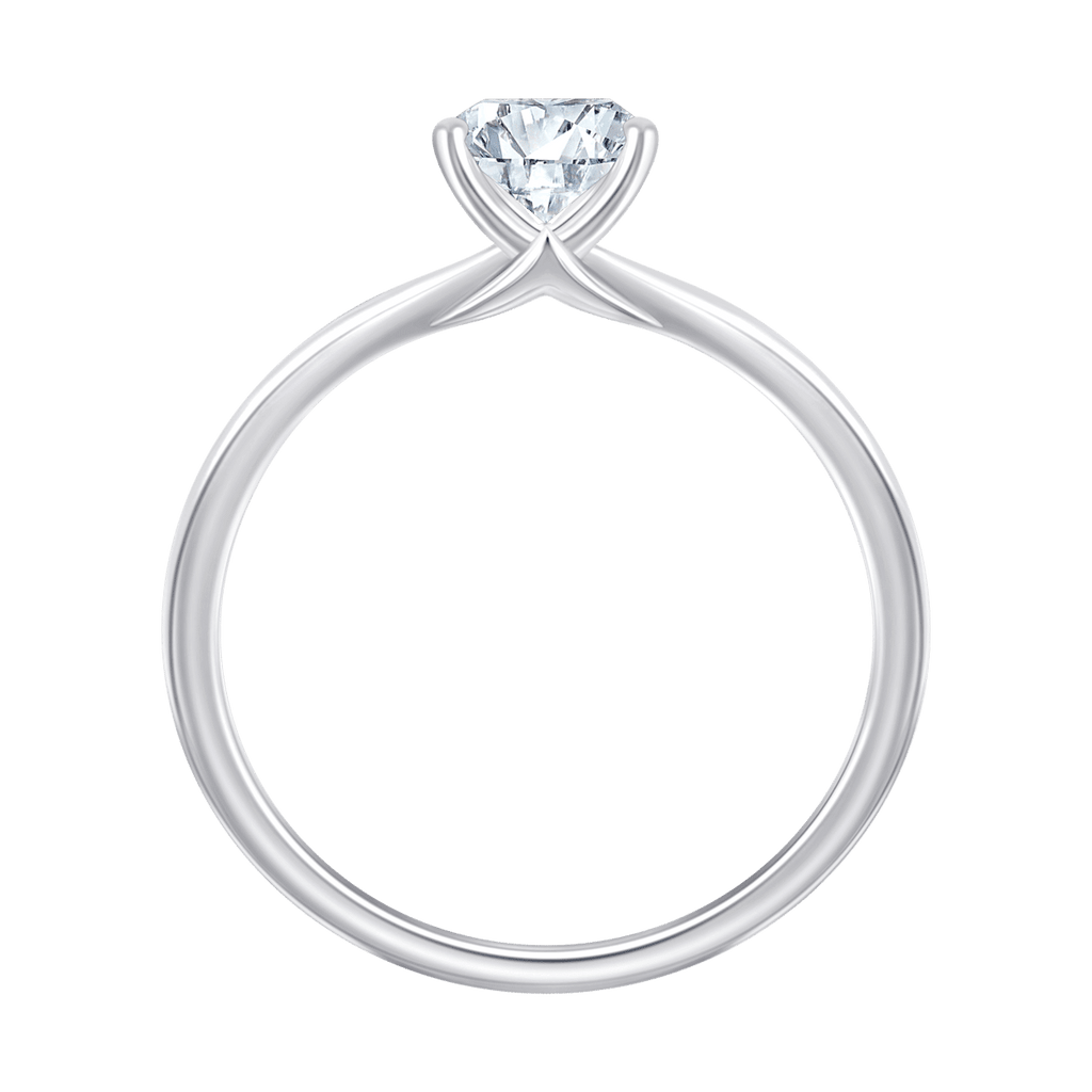 Ami Oval (whitegold)