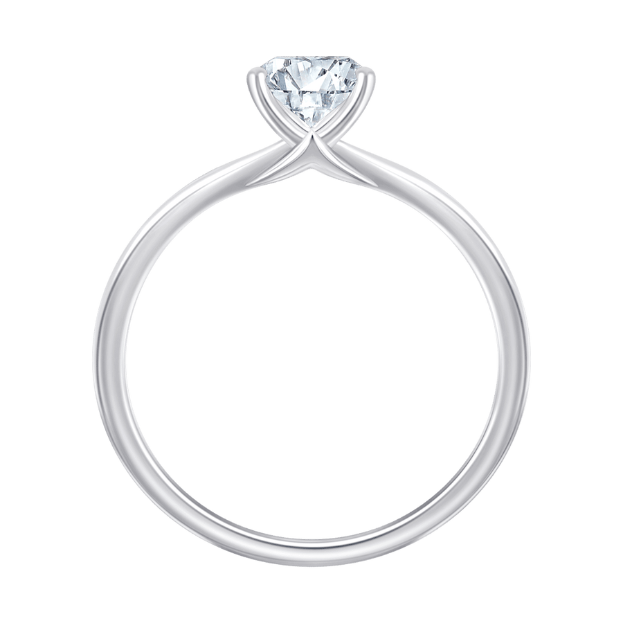 Ami Oval (whitegold)