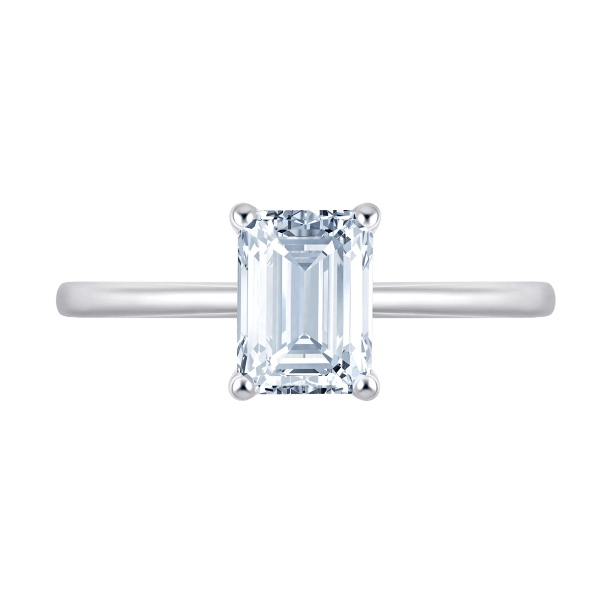 Ami Emerald (whitegold)