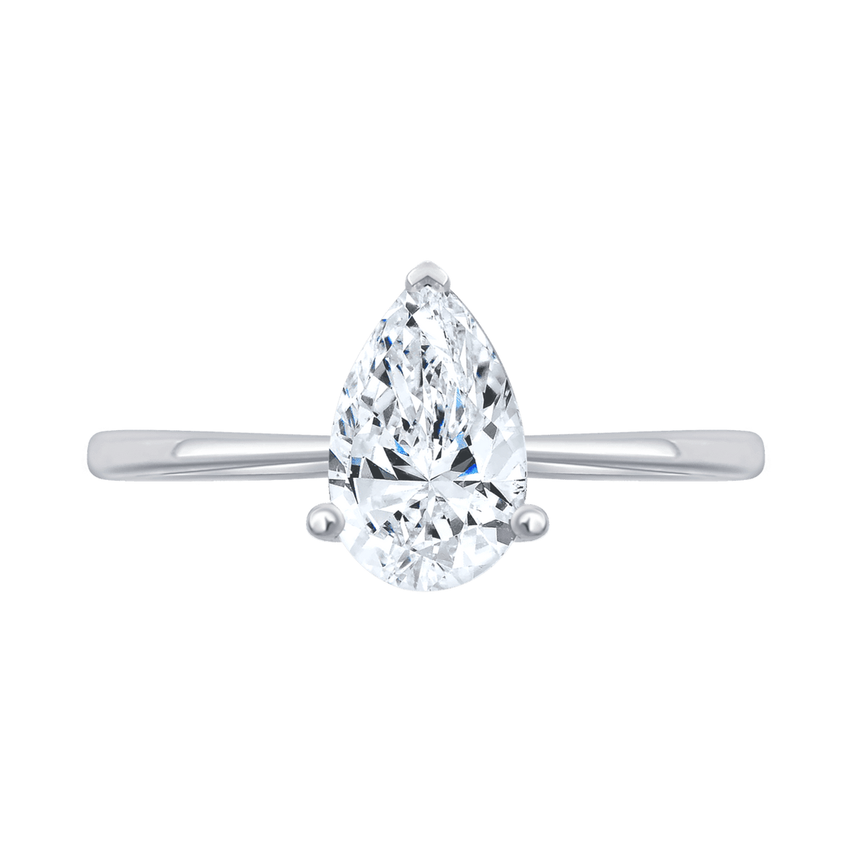Ami Pear (whitegold)