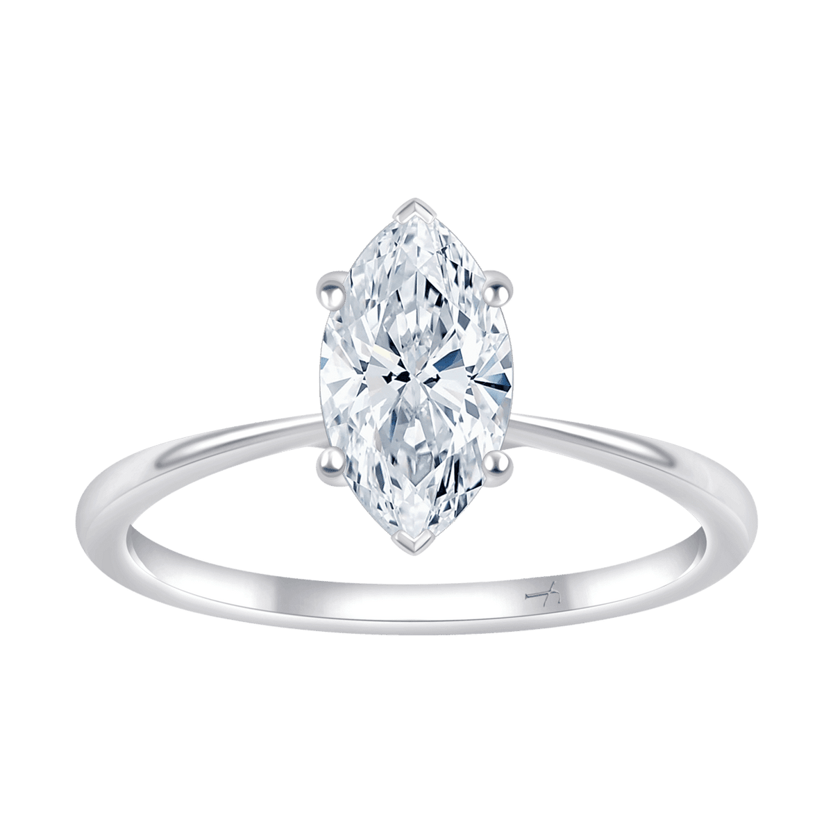 Ami Marquise (whitegold)