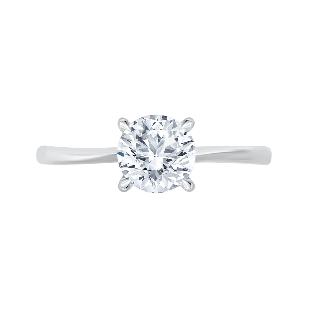 Ava Round (whitegold)