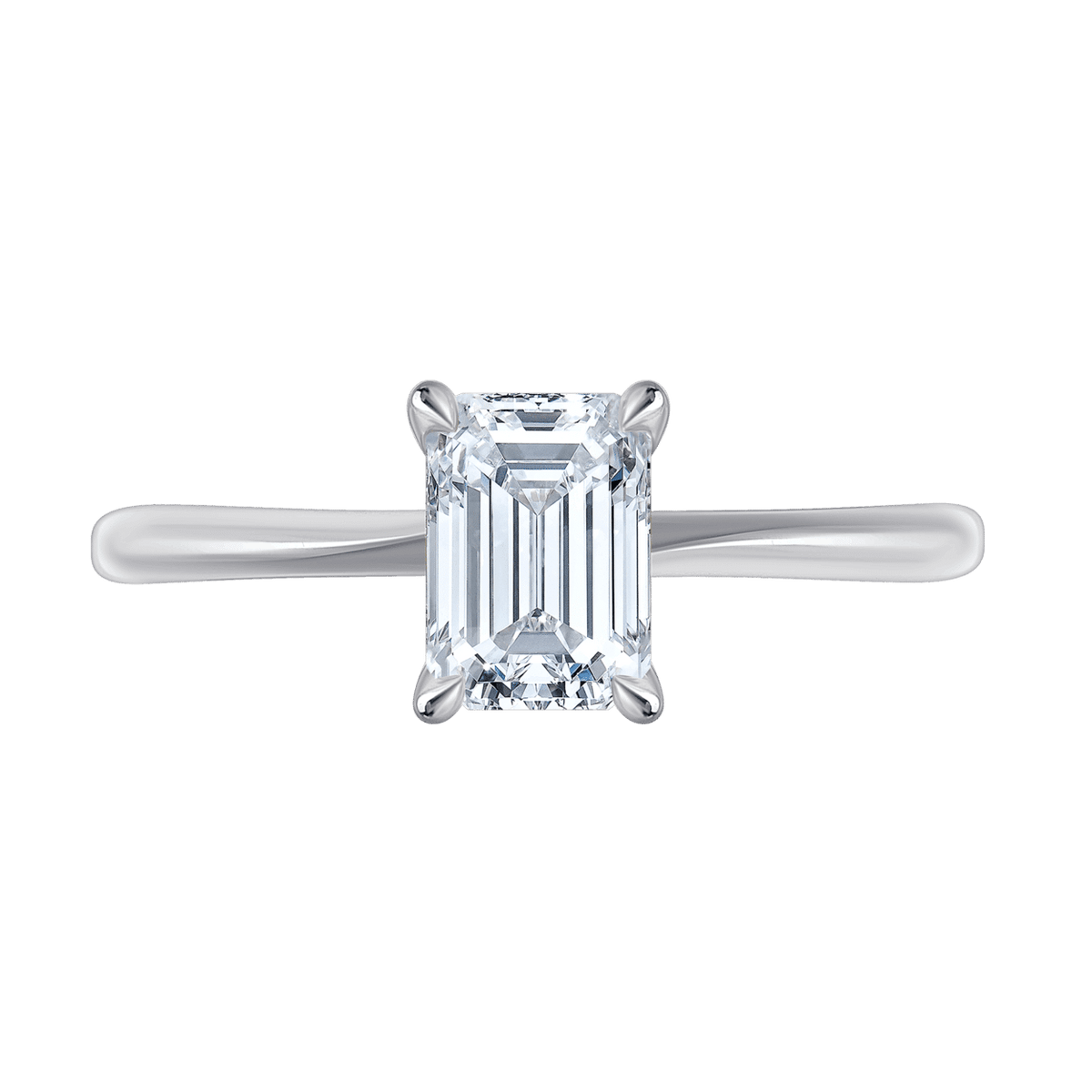 Ava Emerald (whitegold)