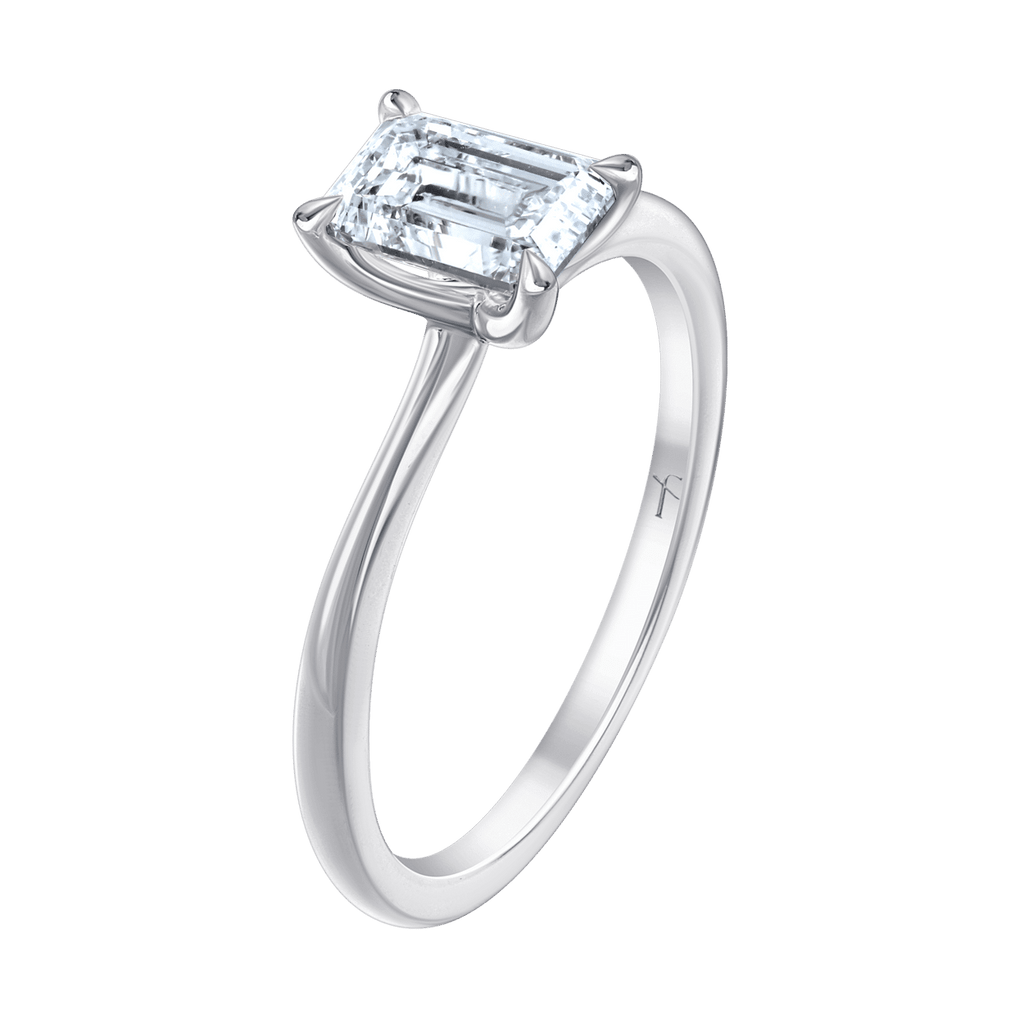 Ava Emerald (whitegold)