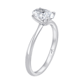 Ava Oval (whitegold)