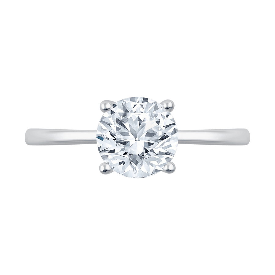 Ari Round (whitegold)