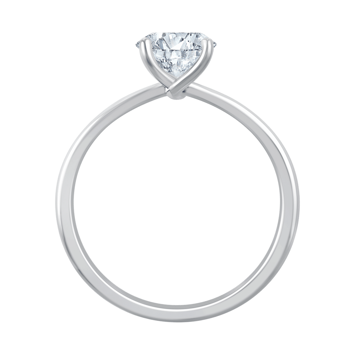 Ari Round (whitegold)