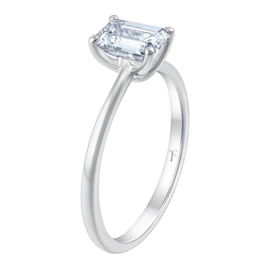 Ari Emerald (whitegold)